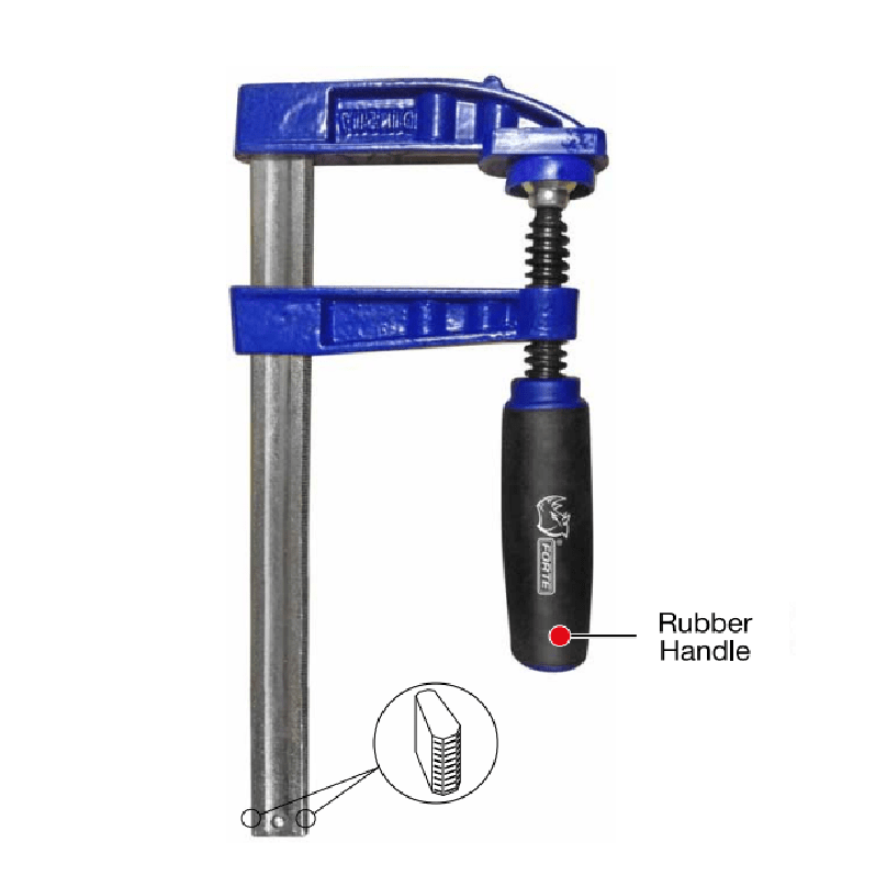 Forte Heavy Duty FClamp HardwareCity Hardware Clamps & Vises